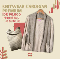 Knit Cardigan Premium