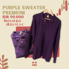 Purple Sweater Premium